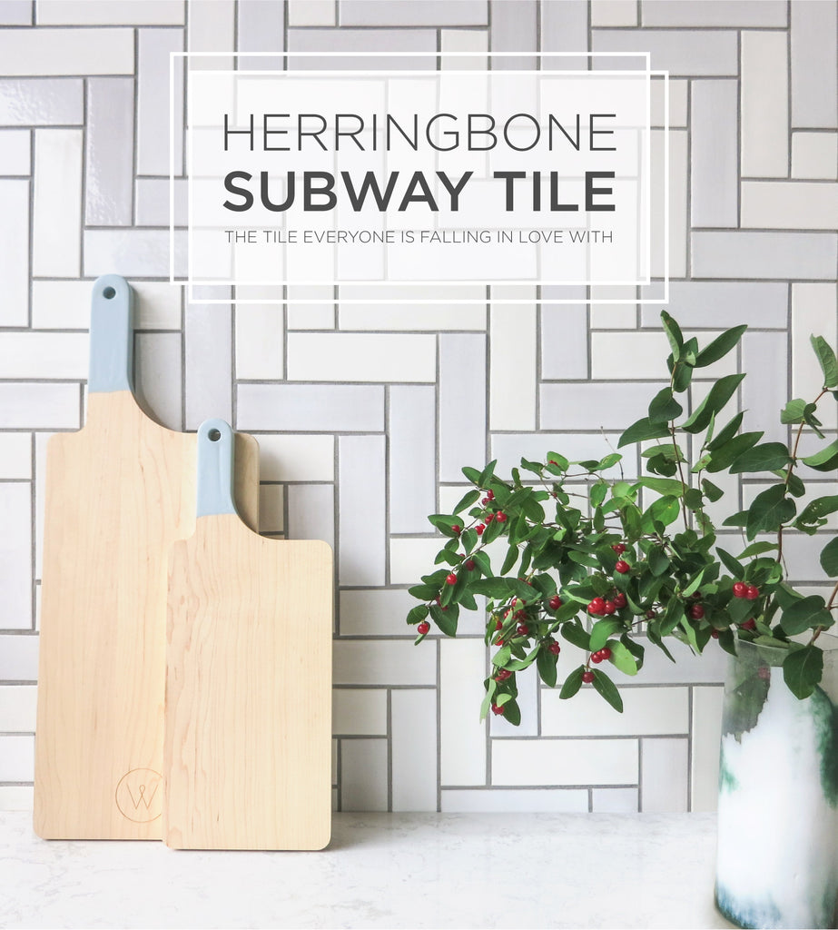 Why People Are Falling in Love With Herringbone Tile – Mercury Mosaics