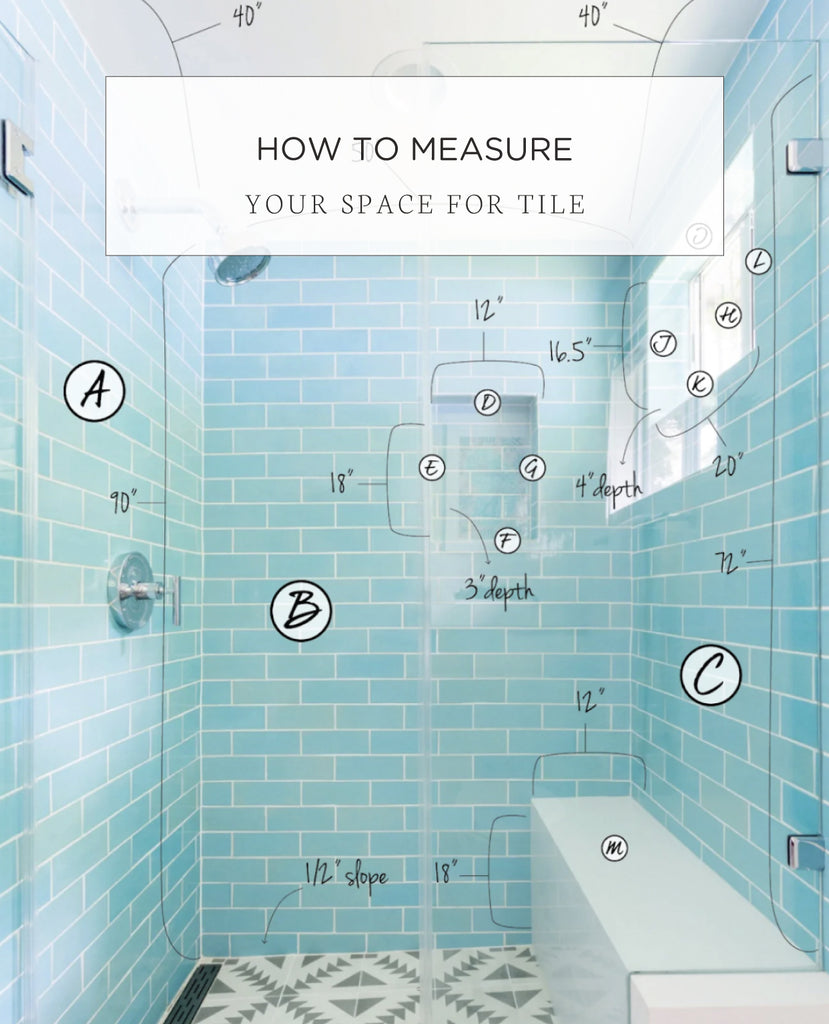 How to Measure Your Space For Tile