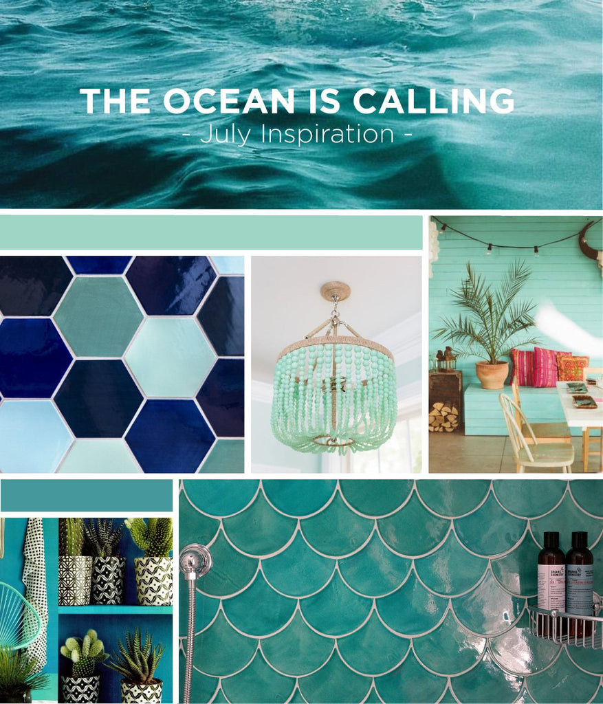 The Ocean Is Calling - July Inspiration