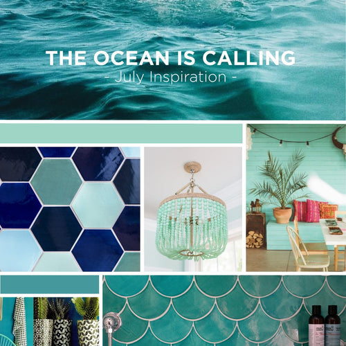 The Ocean Is Calling - July Inspiration