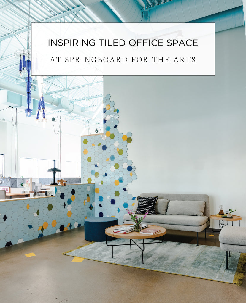 Inspiring Tiled Office Space at Springboard for the Arts