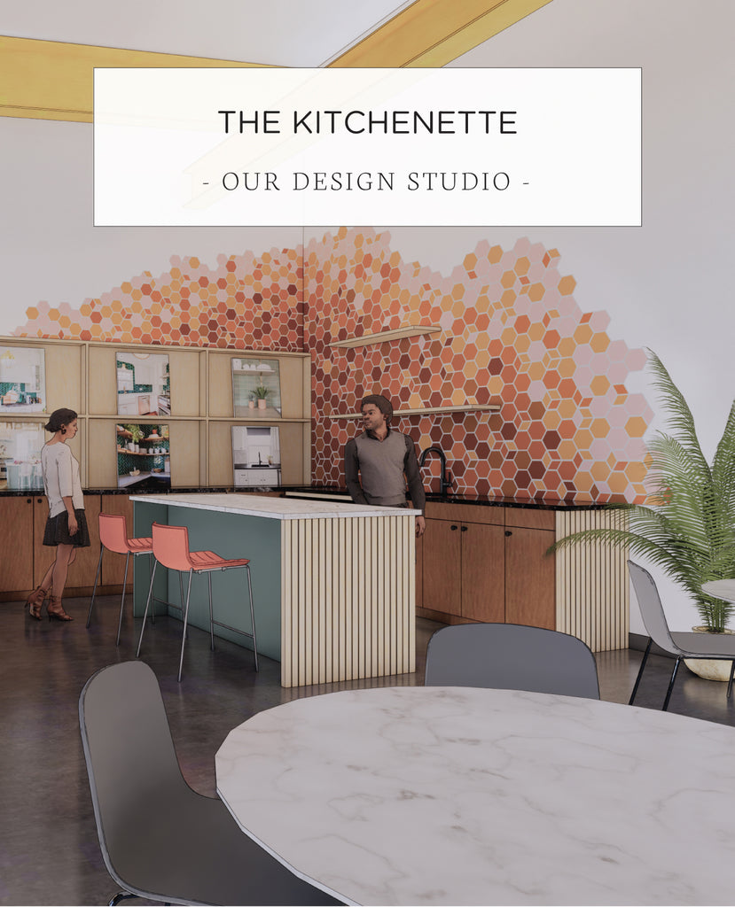 Mercury Mosaics Design Studio: Kitchenette