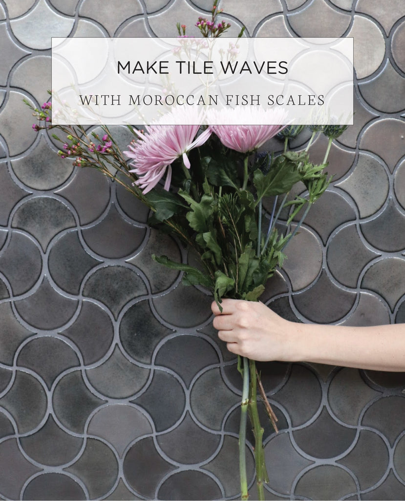 Make Tile Waves with Moroccan Fish Scales