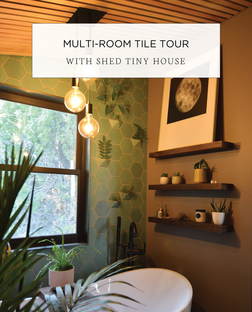 Multi-Room Tile Tour: Shed Tiny House