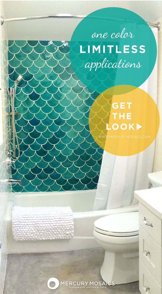 Moroccan Fish Scale Tiles - 11 Ways to incorporate your favorite Mermaid Shape!
