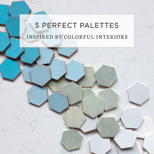 5 Perfect Palettes Inspired by Colorful Interiors