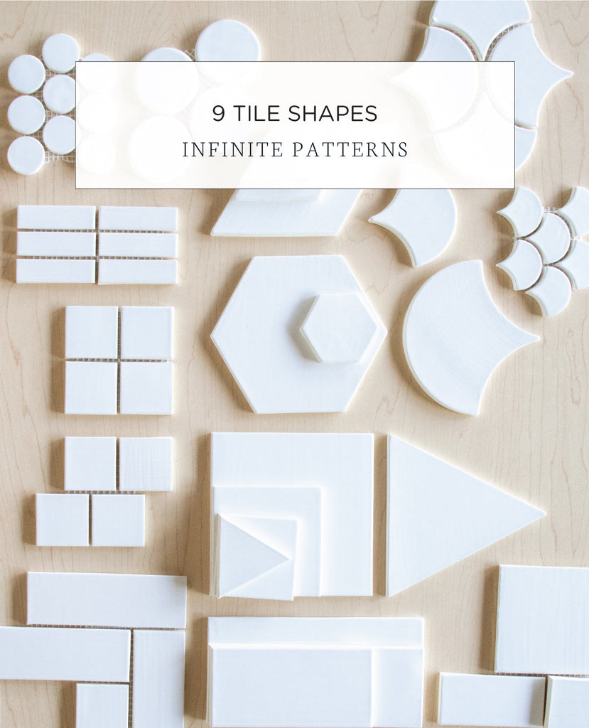 9 Tile Shapes, Infinite Patterns