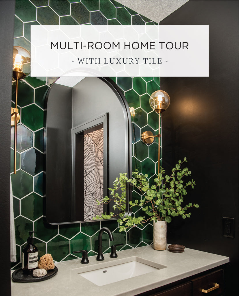 Multi-Room Home Tour with Luxury Tile