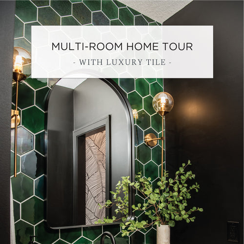 Multi-Room Home Tour with Luxury Tile