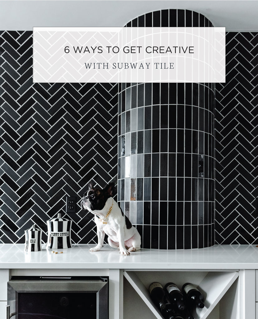 6 Ways to Get Creative with Subway Tile Mercury Mosaics