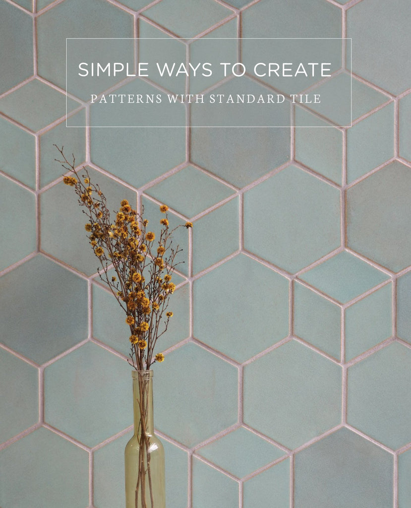 Simple Ways to Create Patterns with Standard Tile
