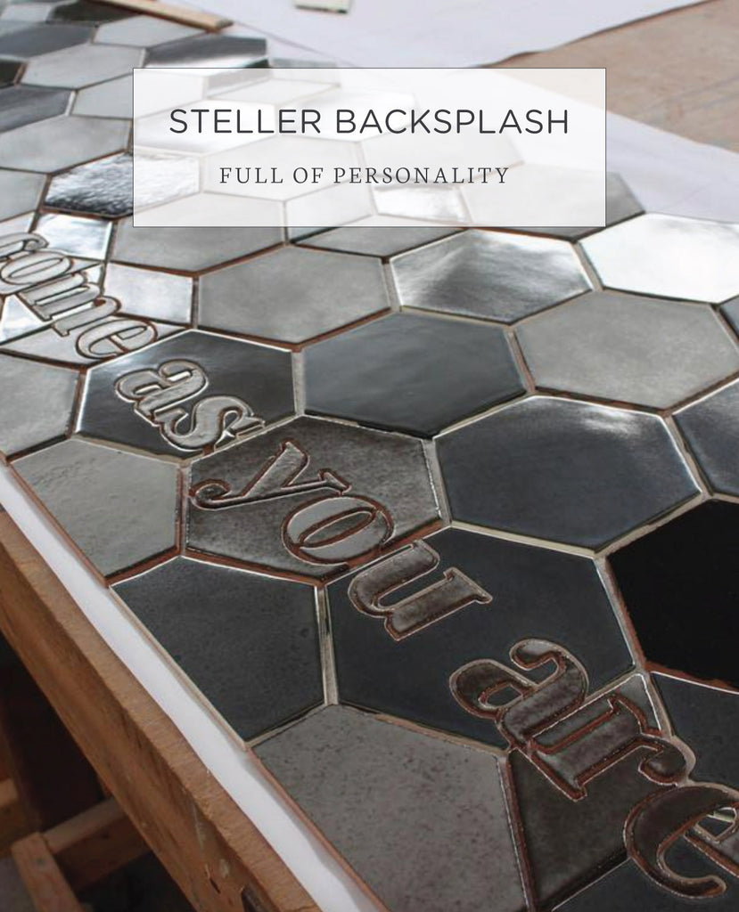Steller Backsplash Full of Personality