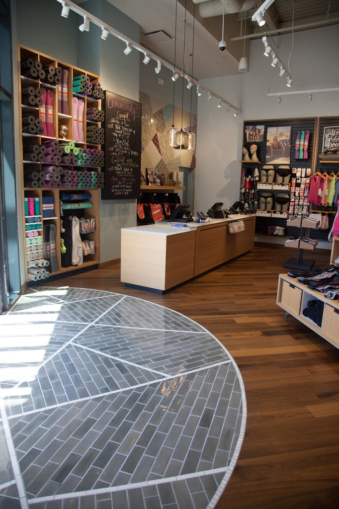 Subway Tile and Fish Scales for lululemon Temecula, CA