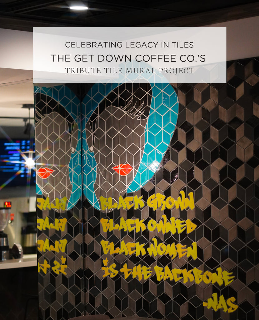 Celebrating Legacy In Tiles: The Get Down Coffee Co's Tribute Tile Mural