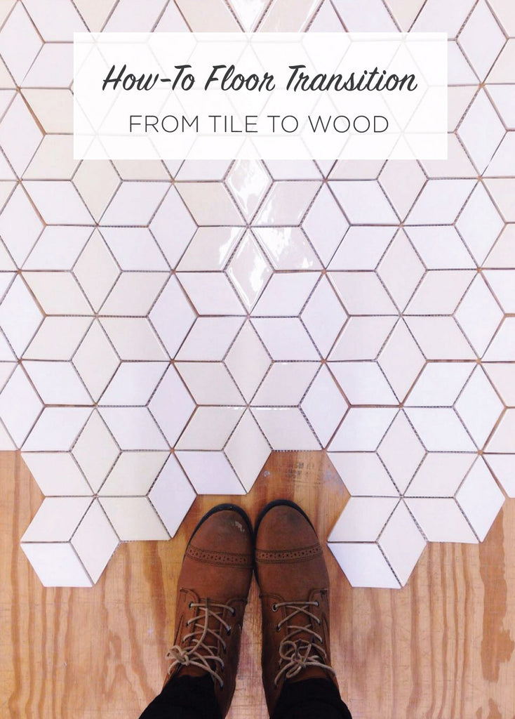 How-To Floor Transition From Tile to Wood