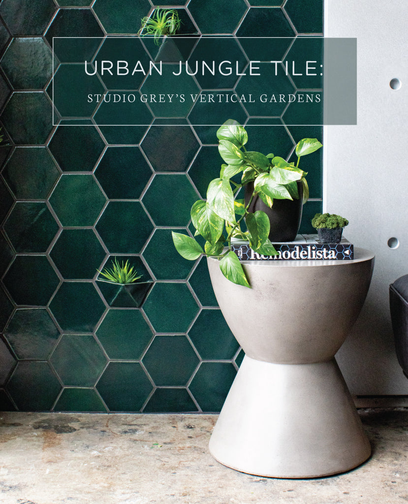 Urban Jungle Tile: Studio Grey's Vertical Gardens