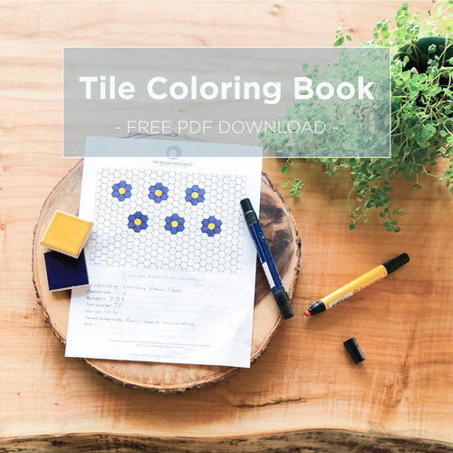 Tile Coloring Book