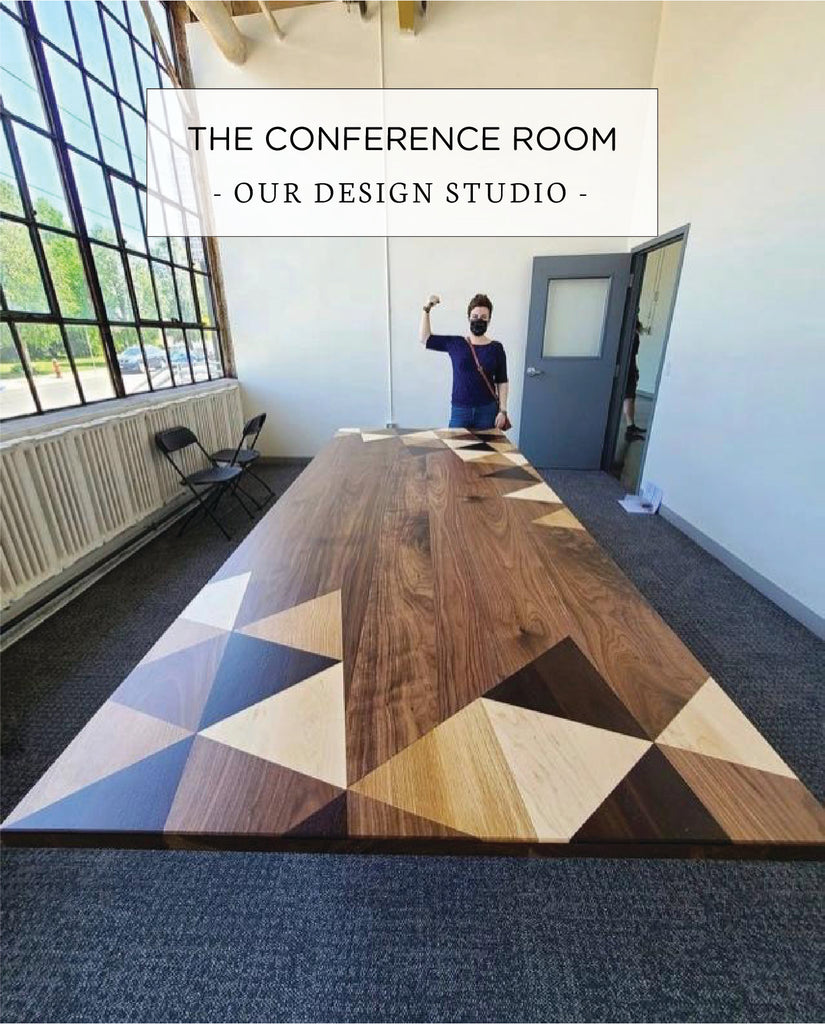 Building Our Design Studio: The Conference Room – Mercury Mosaics