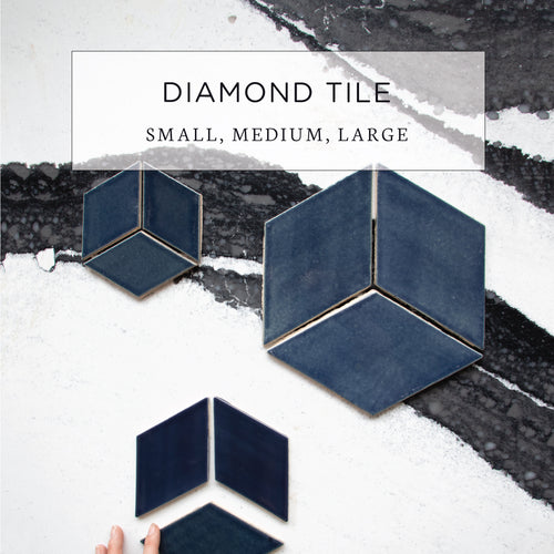Diamond Tile Small, Medium, Large