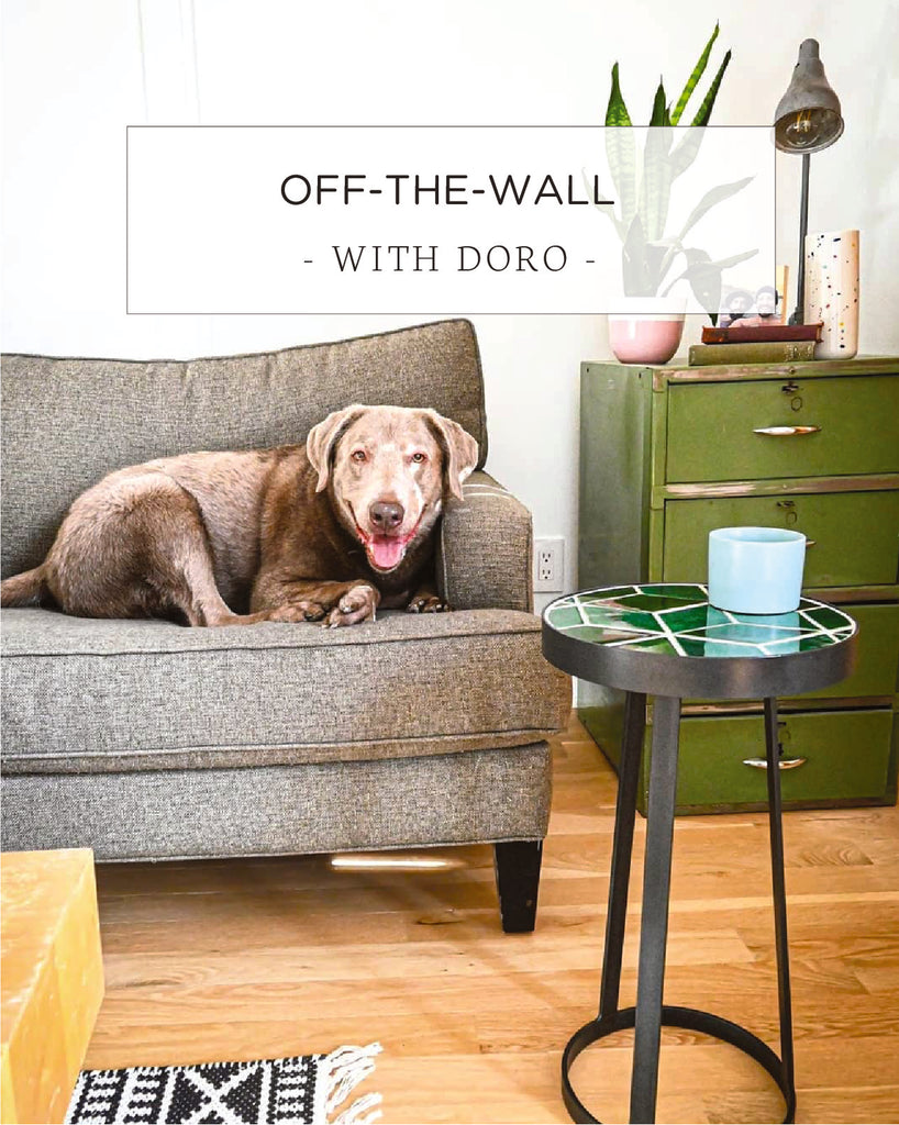 Off the Wall: Tile is On the Table Top with Room & Board
