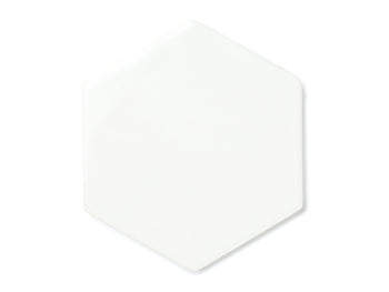 Small Hexagon - 11 Deco White