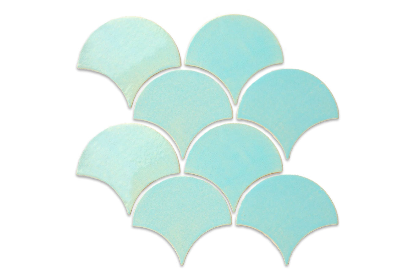 Large Moroccan Fish Scales - 12W Blue Bell