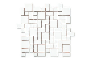 Small Craftsman Squares - 130 White