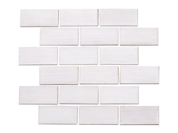 2"x4" Subway Tile - 130 White