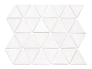 Small Triangles - 130 White