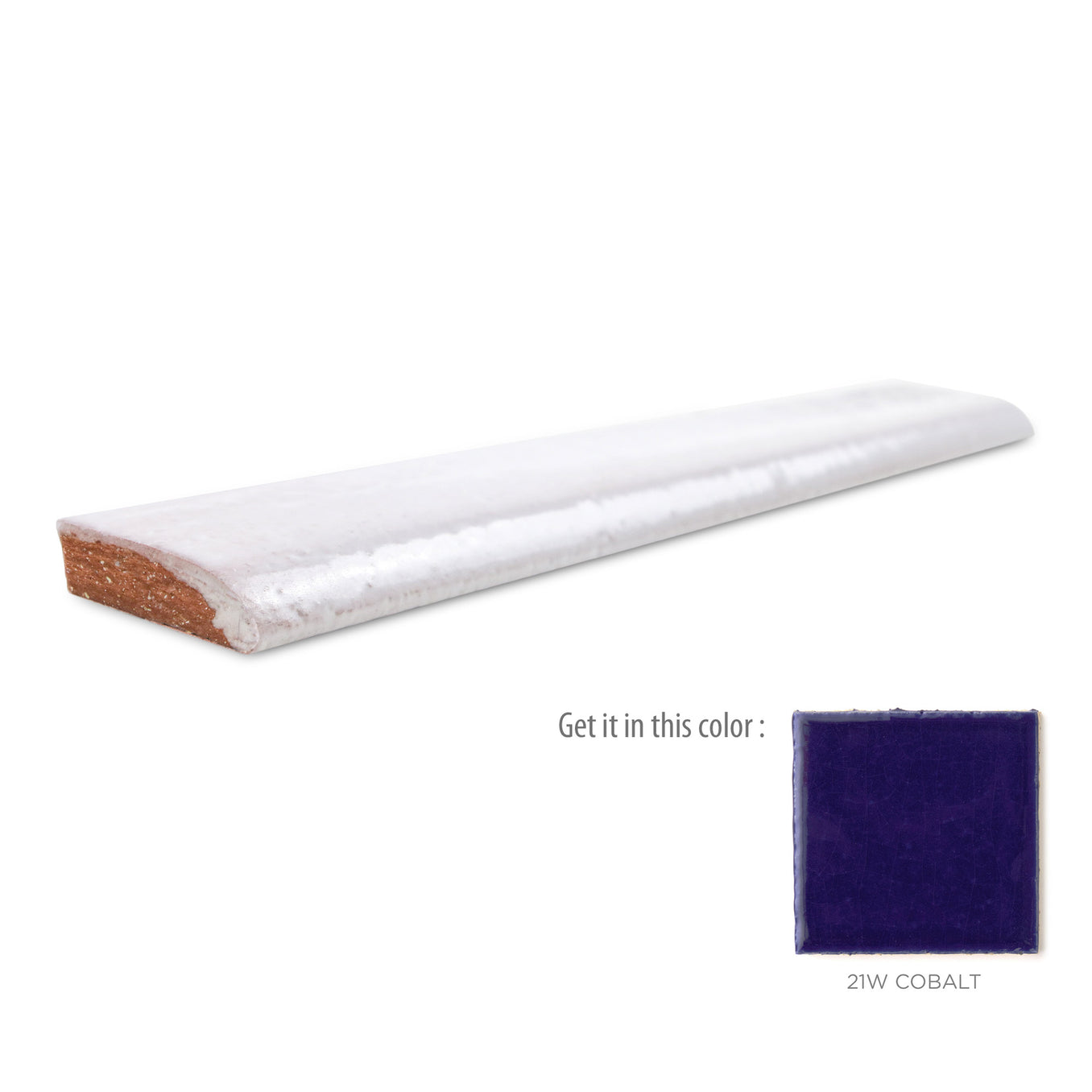1"x6" Bullnose - 21W Cobalt