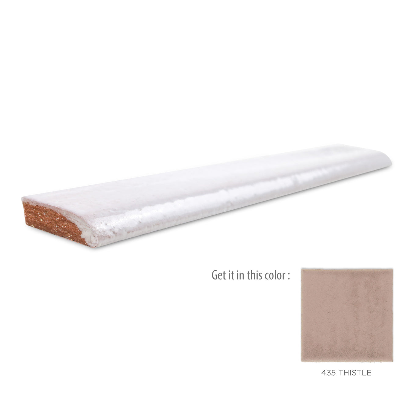 1"x6" Bullnose - 435 Thistle