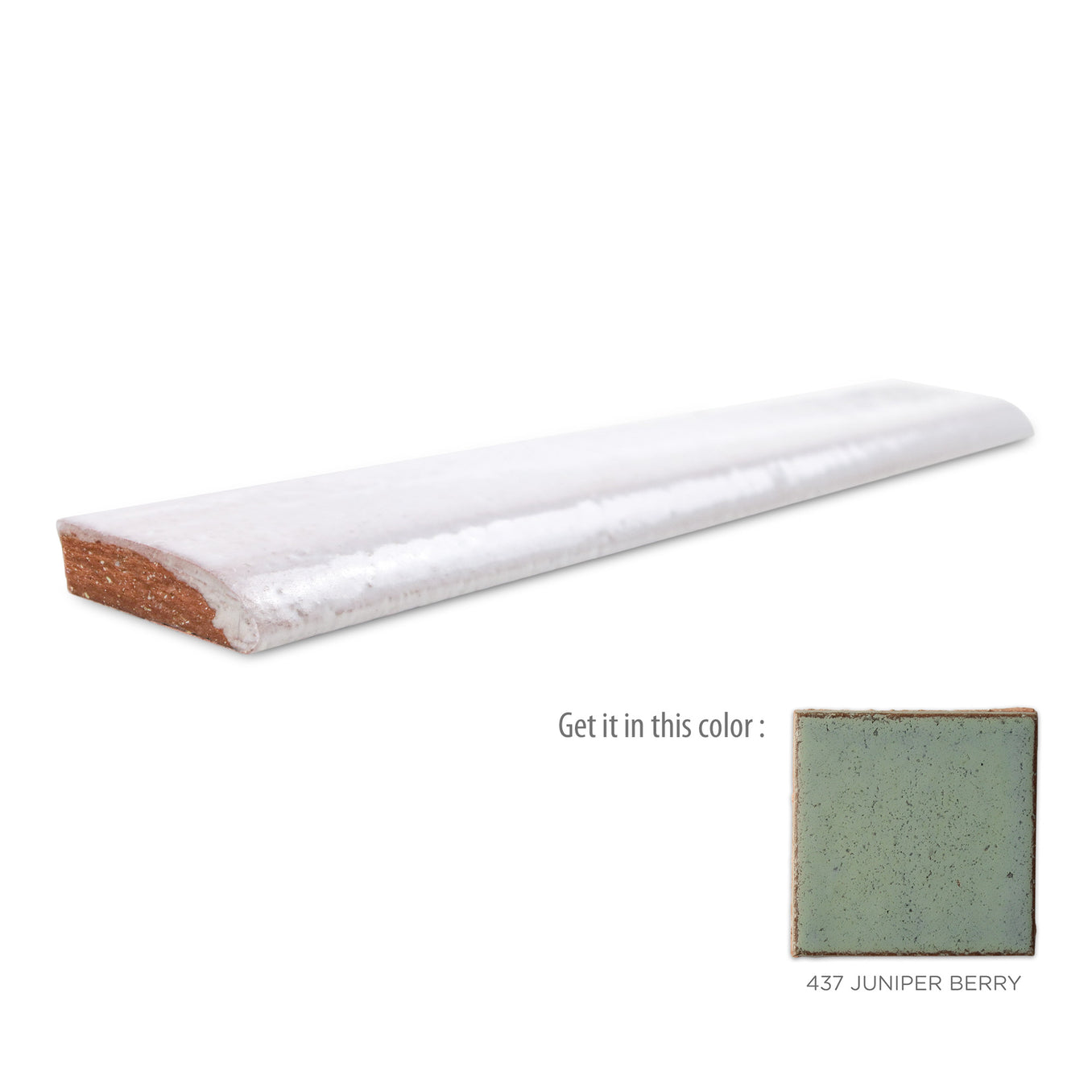 1"x6" Bullnose - 437 Juniper Berry