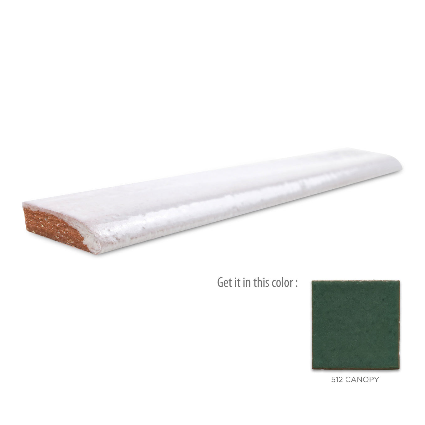 1"x6" Bullnose - 512 Canopy