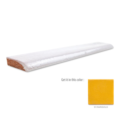 1x6 bullnose tile 51 Marigold