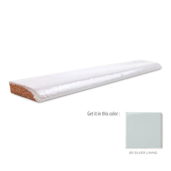 1"x6" Bullnose - 60 Silver Lining