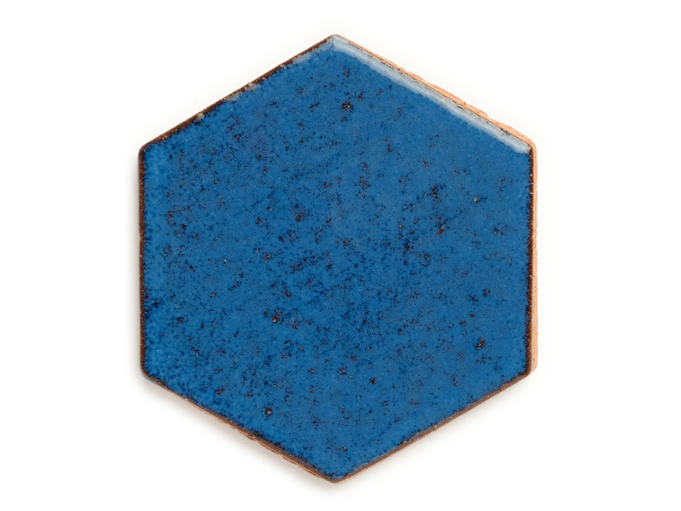 Small Hexagon - 23 Sapphire Blue