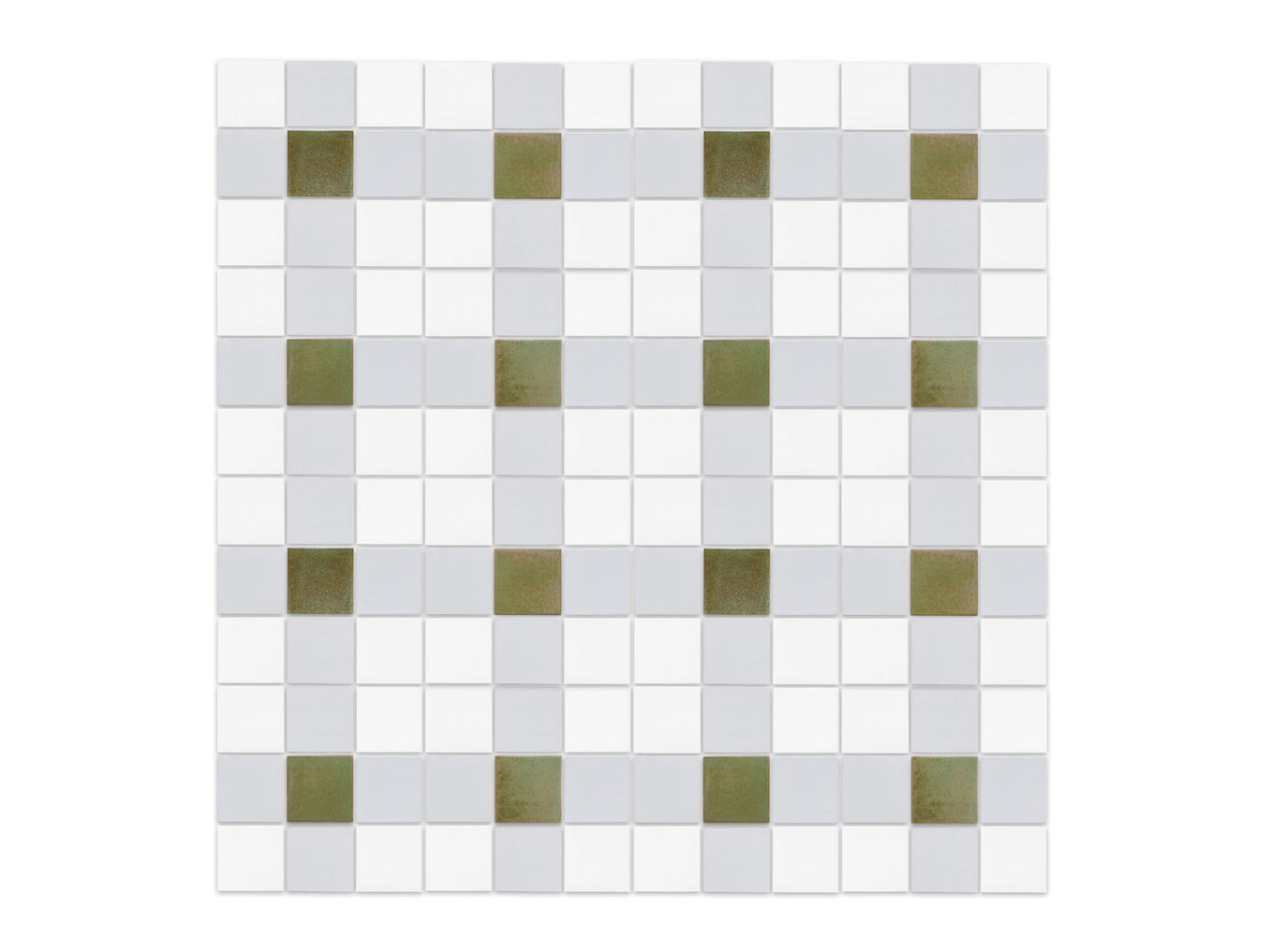 4"x4" Sheeted Subway Tile Pattern - Eastlake Plaid Blend