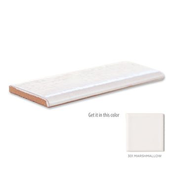 2"x6" Bullnose - 301 Marshmallow