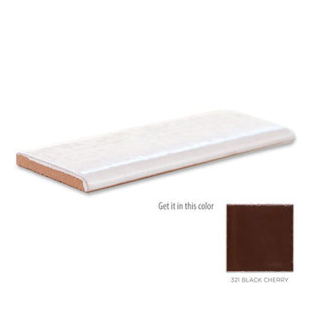 2"x6" Bullnose - 321 Black Cherry