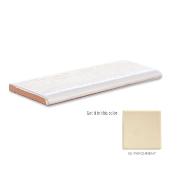 2"x6" Bullnose - 56 Parchment