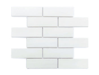 2"x6" Subway Tile - 11 Deco White