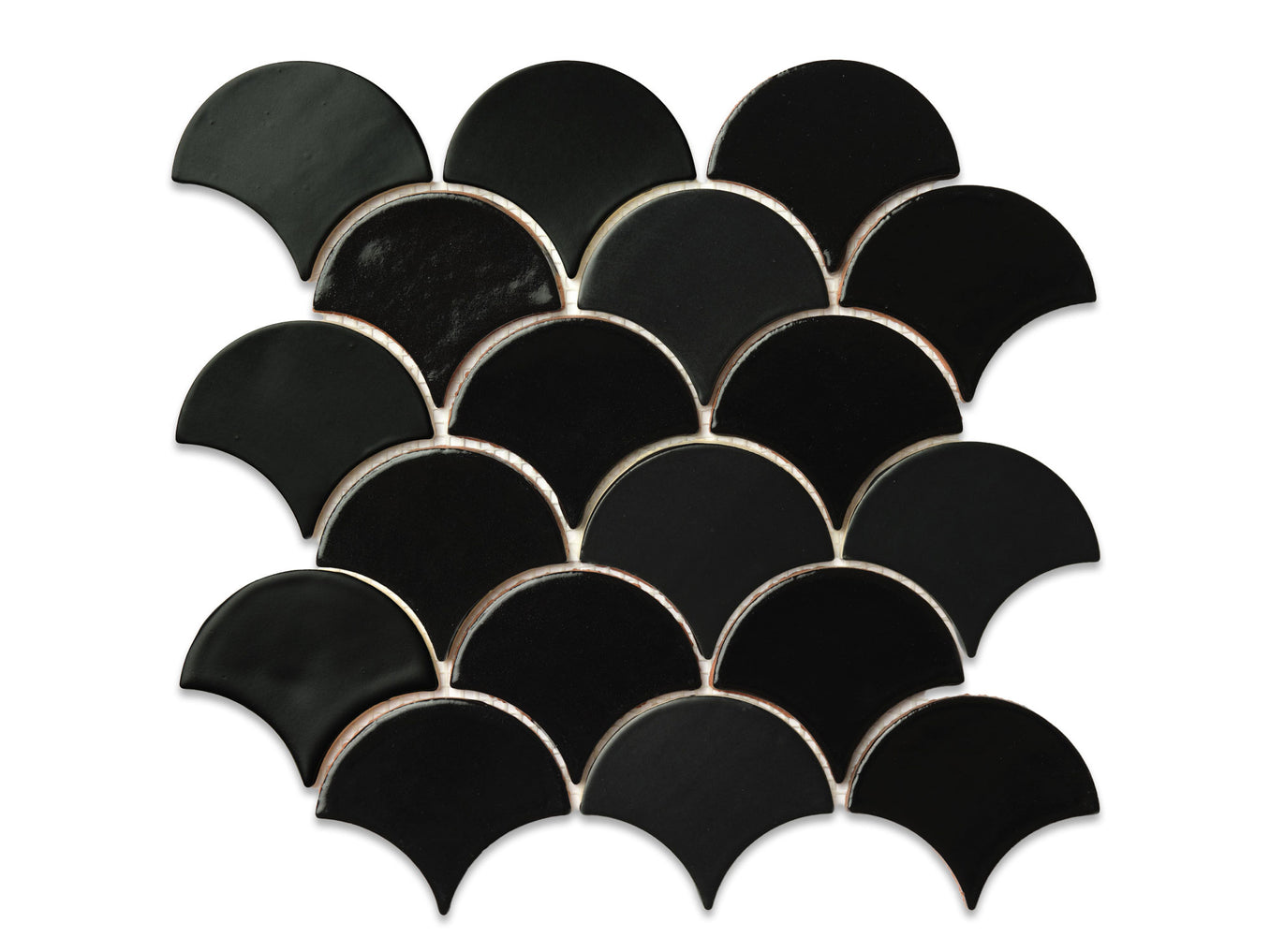 Medium Moroccan Fish Scales - Onyx Blend