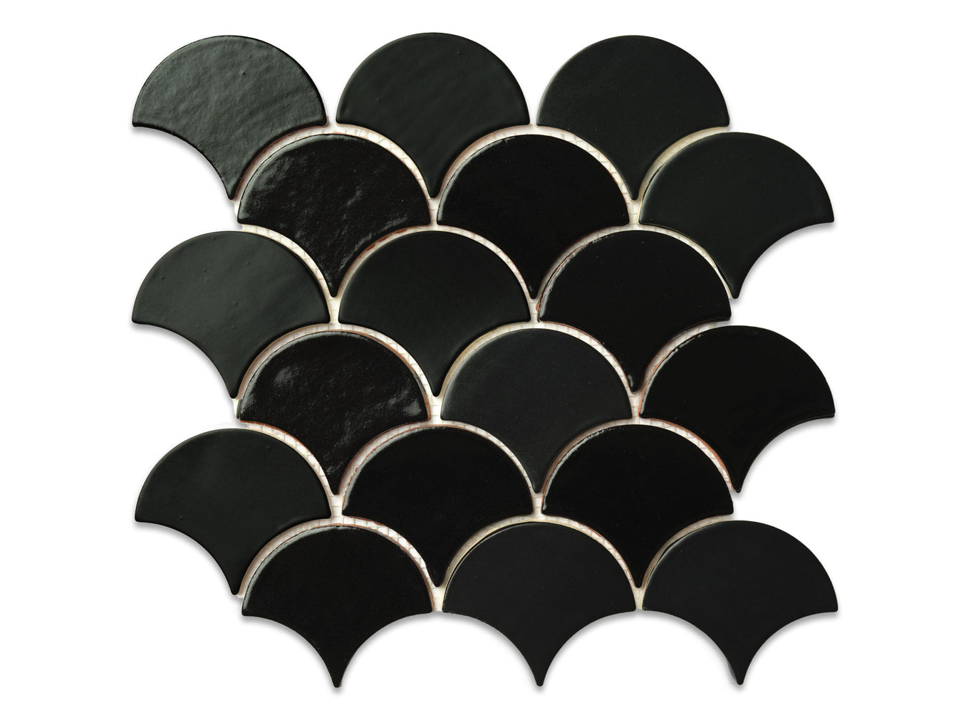 Medium Moroccan Fish Scales - Onyx Blend