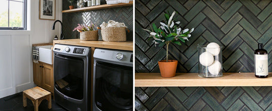3 Perfect Herringbone Tile Installs With Joinery & Design Co.