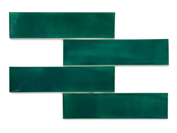 3"x12" Subway Tile - 75 Emerald