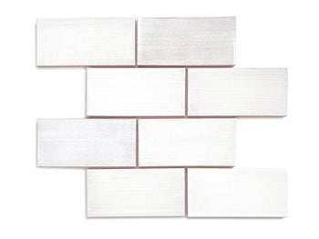 3"x6" Subway Tile - 130 White