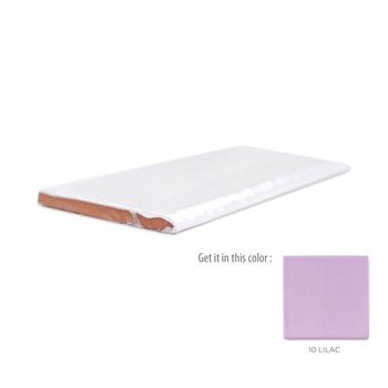 3"x6" Bullnose - 10 Lilac