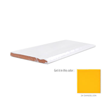 3"x6" Bullnose - 24 Dandelion