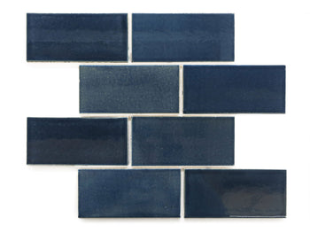 3"x6" Subway Tile - 1013 Denim