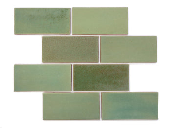 3"x6" Subway Tile - 123R Patina